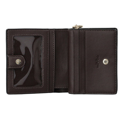 コーチ 二つ折り財布 レディース ブランド COACH CW789 ダークブラウン CW789-IMXAQ-1