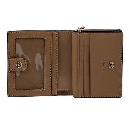 コーチ 二つ折り財布 レディース ブランド COACH CW789 ブラウン CW789-IMXHE-1