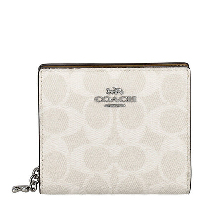 コーチ 二つ折り財布 レディース ブランド COACH CW789 SVXU5 ホワイト/チョーク CW789-SVXU5-1