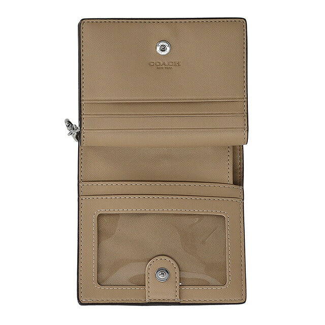 コーチ 二つ折り財布 レディース ブランド COACH CW789 SVXU5 ホワイト/チョーク CW789-SVXU5-1
