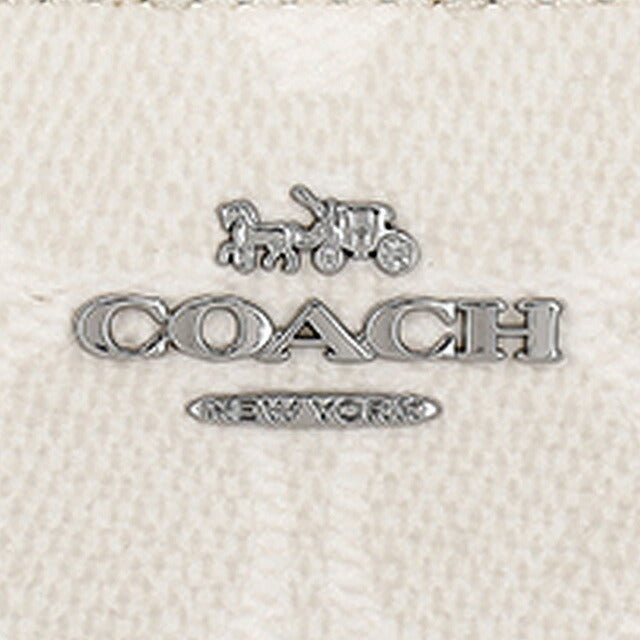 コーチ 二つ折り財布 レディース ブランド COACH CW789 SVXU5 ホワイト/チョーク CW789-SVXU5-1