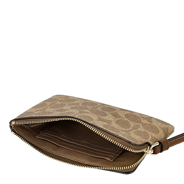 コーチ ポーチ レディース ブランド COACH Indonesia CW854 IMXHE タン/ブラウン