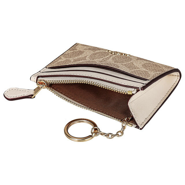 ✨新品 未使用✨COACH シグネチャー コインケース パッチワーク レザー COACH】コーチ エンボスド レザー シグネチャー ジップ