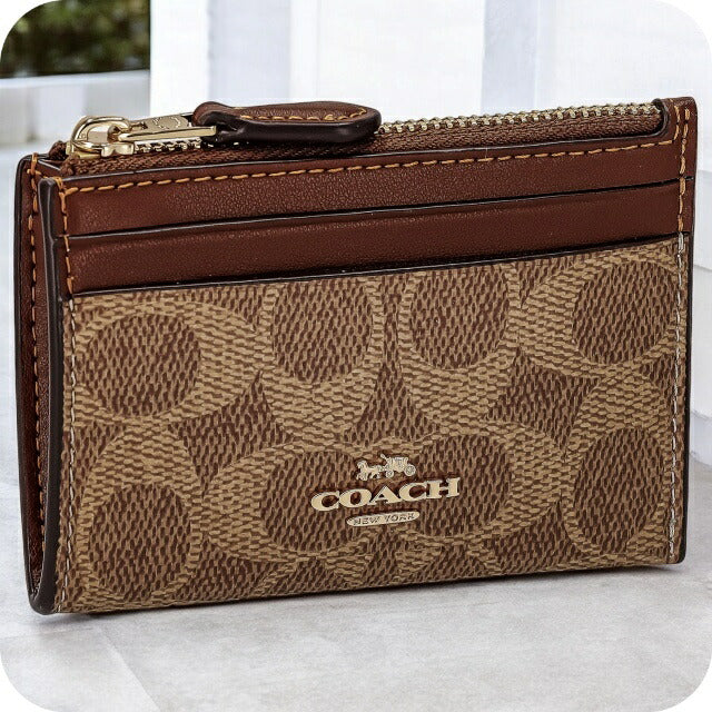 コーチ コインケース メンズ レディース ブランド COACH CW870 ブラウン CW870-IMXHE-1