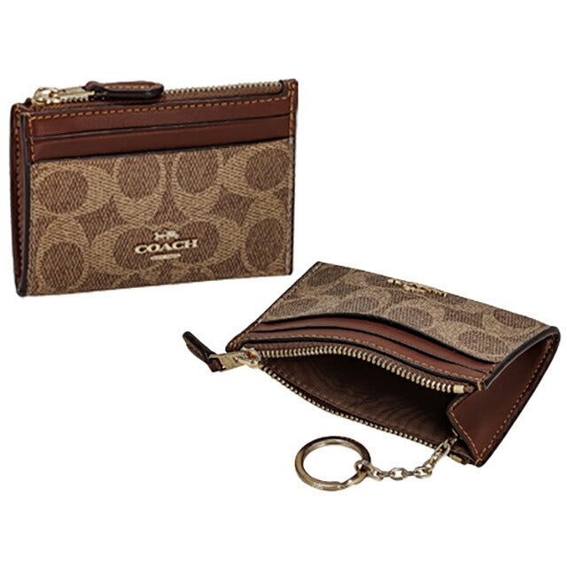 コーチ コインケース メンズ レディース ブランド COACH CW870 ブラウン CW870-IMXHE-1
