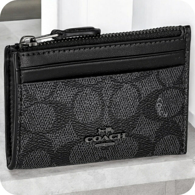 コーチ コインケース メンズ レディース ブランド COACH CW870 ブラック CW870-QBMI5-1
