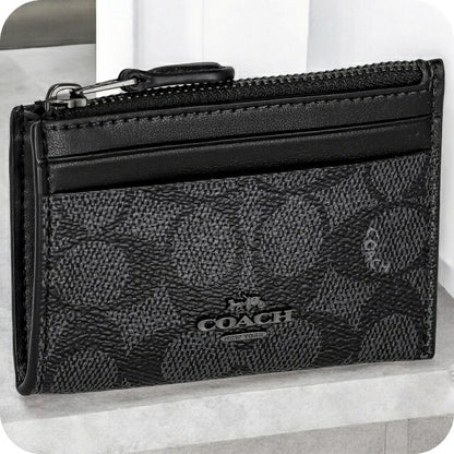 コーチ コインケース メンズ レディース ブランド COACH CW870 ブラック CW870-QBMI5-1