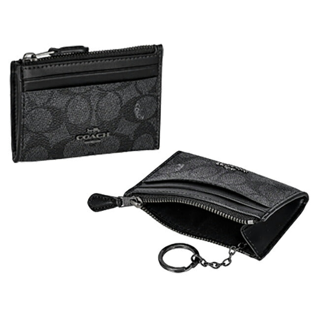 コーチ コインケース メンズ レディース ブランド COACH CW870 ブラック CW870-QBMI5-1