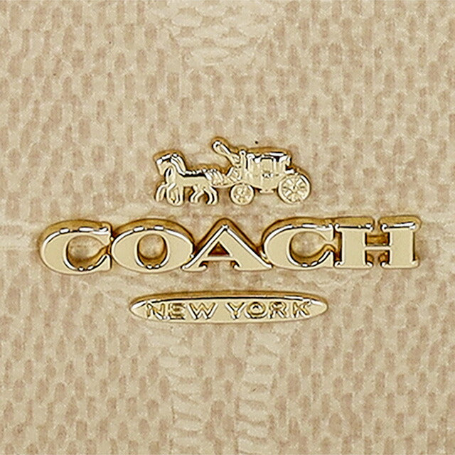 コーチ コインケース メンズ レディース ブランド COACH CW883 サンド/チョーク CW883-IMXDM-1