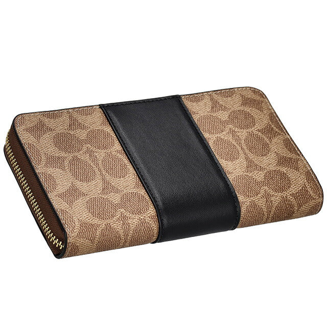 新品未使用コーチCOACHラウンドファスナー長財布CW947ブラウン コーチ COACH CW947 ラウンドファスナー 長財布 ロングジップ
