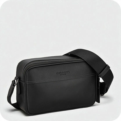 コーチ ショルダーバッグ メンズ ブランド COACH CX140 QB/BK ブラック 斜めがけ ブランド 高級 おしゃれ プレゼント 男性 実用的 かっこいい