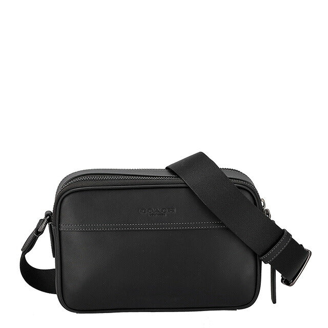 コーチ ショルダーバッグ メンズ ブランド COACH CX140 QB/BK ブラック 斜めがけ ブランド 高級 おしゃれ プレゼント 男性 実用的 かっこいい