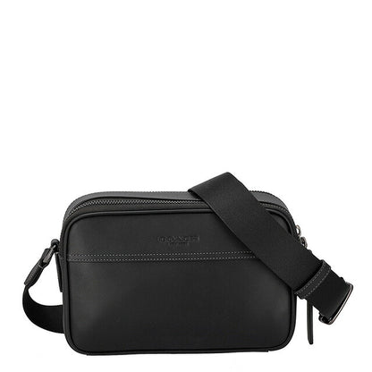 コーチ ショルダーバッグ メンズ ブランド COACH CX140 QB/BK ブラック 斜めがけ ブランド 高級 おしゃれ プレゼント 男性 実用的 かっこいい