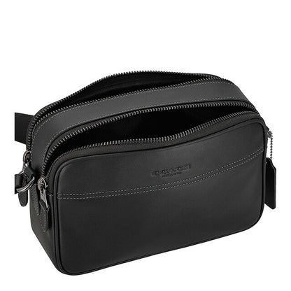 コーチ ショルダーバッグ メンズ ブランド COACH CX140 QB/BK ブラック 斜めがけ ブランド 高級 おしゃれ プレゼント 男性 実用的 かっこいい