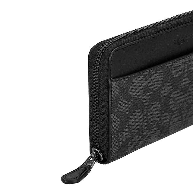 コーチ 長財布 メンズ ブランド COACH CY405 チャコール