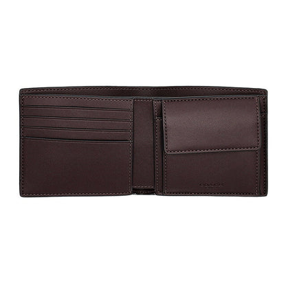 コーチ 二つ折り財布 メンズ ブランド COACH CY406 YED ボルドー ウォレット 高級 おしゃれ プレゼント 実用的