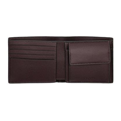 \父亲节礼品套装/Coach 双折钱包 双折钱包 男士品牌 COACH CY406 YED 波尔多款可供选择