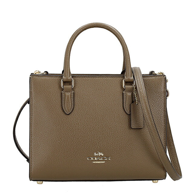 コーチ トートバッグ レディース ブランド COACH Cambodia CY668 IMV2R ブラウン 軽量 手提げ 高級 おしゃれ プレゼント 女性 実用的 かわいい