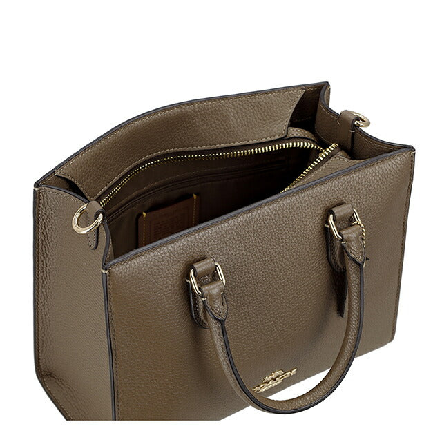 コーチ トートバッグ レディース ブランド COACH Cambodia CY668 IMV2R ブラウン 軽量 手提げ 高級 おしゃれ プレゼント 女性 実用的 かわいい