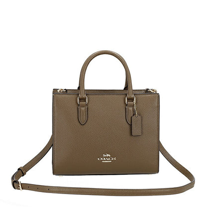 コーチ トートバッグ レディース ブランド COACH Cambodia CY668 IMV2R ブラウン 軽量 手提げ 高級 おしゃれ プレゼント 女性 実用的 かわいい