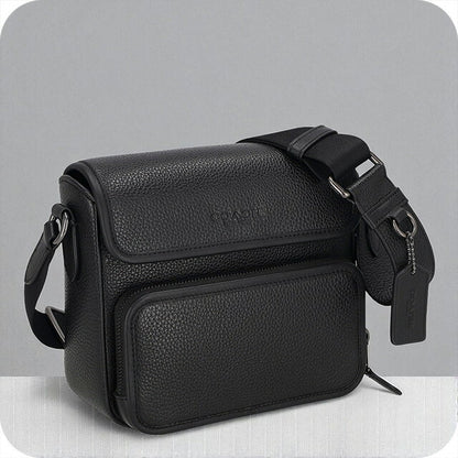 コーチ ショルダーバッグ メンズ ブランド COACH レザー CY800 QB BK ブラック CY800-QB-BK-1