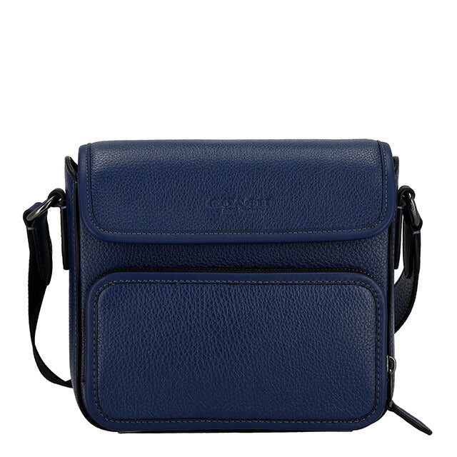 コーチ ショルダーバッグ メンズ ブランド COACH レザー CY800 ネイビー CY800-QBDEB-1