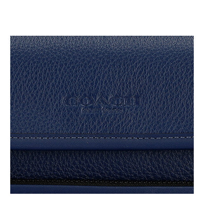 コーチ ショルダーバッグ メンズ ブランド COACH レザー CY800 ネイビー CY800-QBDEB-1