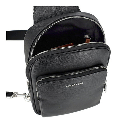 コーチ ボディバッグ メンズ ブランド COACH CY833 ブラック CY833-SV-BK-1
