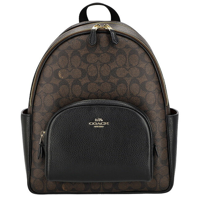 コーチ バックパック メンズ レディース ブランド COACH CZ176 IMXAQ ブラウン/ブラック CZ176-IMXAQ-1