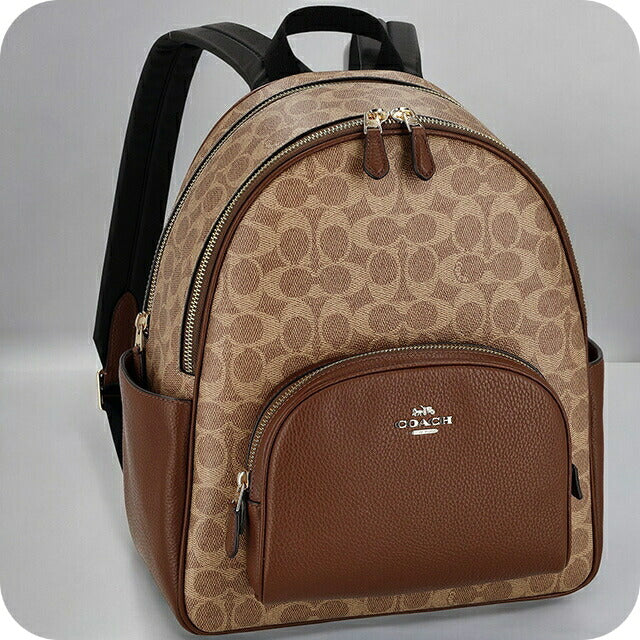 コーチ バックパック メンズ レディース ブランド COACH CZ176 ベージュ/ライトブラウン CZ176-IMXHE-1