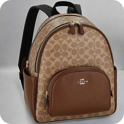 コーチ バックパック メンズ レディース ブランド COACH CZ176 ベージュ/ライトブラウン CZ176-IMXHE-1