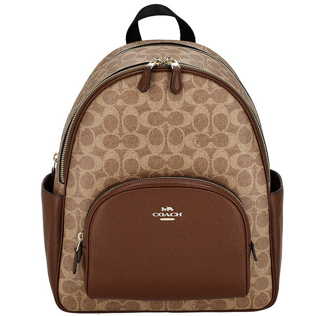 コーチ バックパック メンズ レディース ブランド COACH CZ176 ベージュ/ライトブラウン CZ176-IMXHE-1