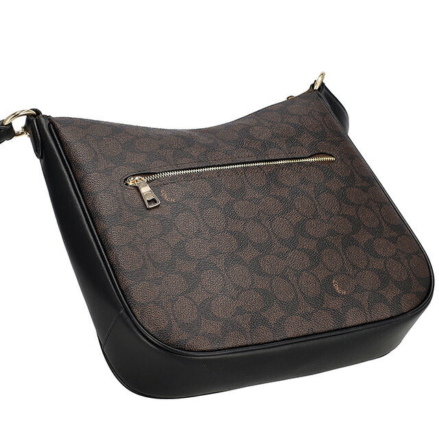 Coach ダークブラウン　肩かけ　ハンドバック コーチ ボストンバッグ/ハンドバッグ/ショルダーバッグ バッグ
