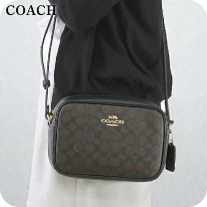 コーチ ショルダーバッグ レディース ブランド COACH CZ186 IMXAQ ダークブラウン/ブラック 斜めがけ 高級 おしゃれ プレゼント 女性 実用的 かわいい