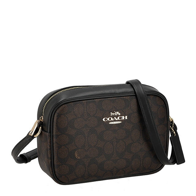 コーチ ショルダーバッグ レディース ブランド COACH CZ186 IMXAQ ダークブラウン/ブラック 斜めがけ 高級 おしゃれ プレゼント 女性 実用的 かわいい