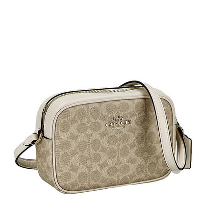 コーチ ショルダーバッグ レディース ブランド COACH CZ186 IMXDM ライトベージュ/ホワイト 斜めがけ 高級 おしゃれ プレゼント 女性 実用的 かわいい