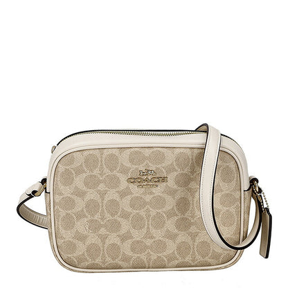コーチ ショルダーバッグ レディース ブランド COACH CZ186 IMXDM ライトベージュ/ホワイト 斜めがけ 高級 おしゃれ プレゼント 女性 実用的 かわいい