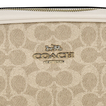 コーチ ショルダーバッグ レディース ブランド COACH CZ186 IMXDM ライトベージュ/ホワイト 斜めがけ 高級 おしゃれ プレゼント 女性 実用的 かわいい