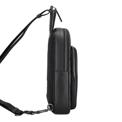 コーチ ボディバッグ メンズ ブランド COACH CZ393 QBMI5 チャコール/ブラック CZ393-QBMI5-1