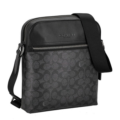 コーチ ショルダーバッグ メンズ ブランド COACH CZ398 QBMI5 ブラック 斜めがけ ブランド 高級 おしゃれ プレゼント 男性 実用的 かっこいい