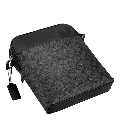 コーチ ショルダーバッグ メンズ ブランド COACH CZ398 QBMI5 ブラック 斜めがけ ブランド 高級 おしゃれ プレゼント 男性 実用的 かっこいい