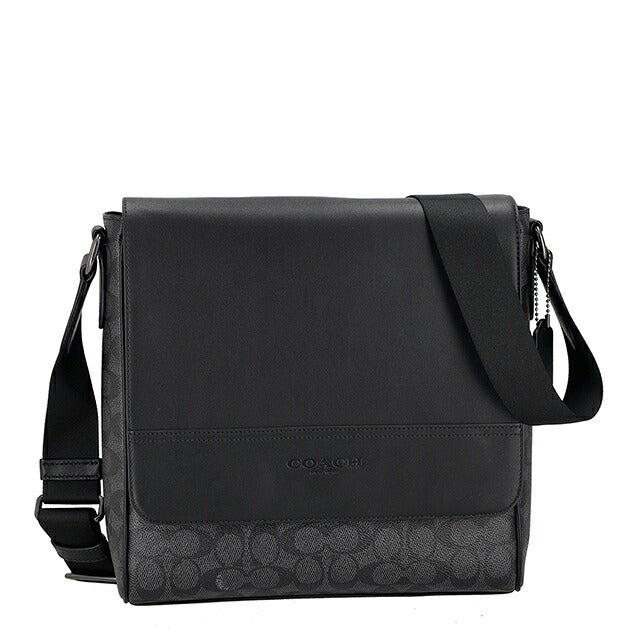COACH メンズ ショルダーバッグ コーチ ショルダーバッグ メンズ ブランド COACH CZ398 QBMI5 ブラック