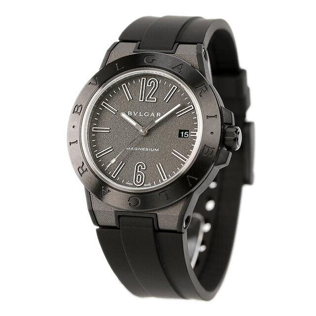 ブルガリ 時計 ディアゴノ マグネシウム 41MM 自動巻き 機械式 DG41C14SMCVD 腕時計 ブランド シルバー メンズ DG41C14SMCVD