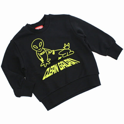 ディーゼル スウェット ベビー ブランド DIESEL J00943 ブラック ウェア 選べるモデル DIEJ00943A