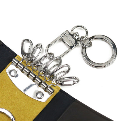 ディーゼル 6連キーケース メンズ レザー インド X08425 ブラウン系 小物 DIEX08425011