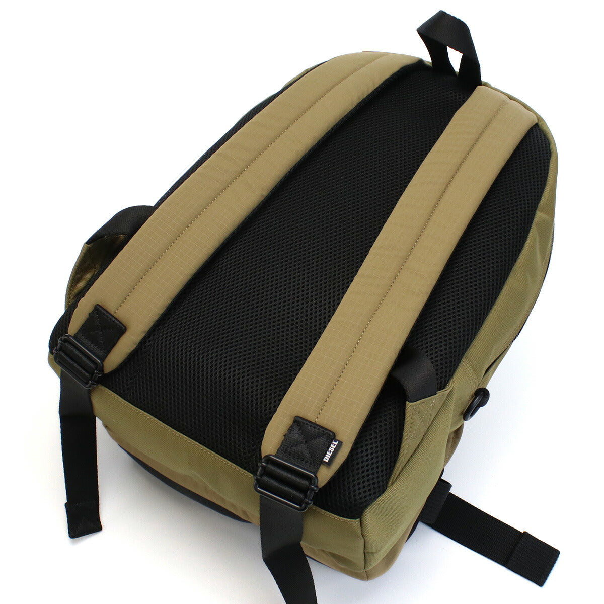ディーゼル　新品　メンズ　リュックサック(ロゴ/カーキ) セール】メンズ バックパック D-BSC BACKPACK（バックパック