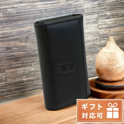 ディーゼル 6連キーケース メンズ レザー インド X09010 ブラック 小物 DIEX09010011