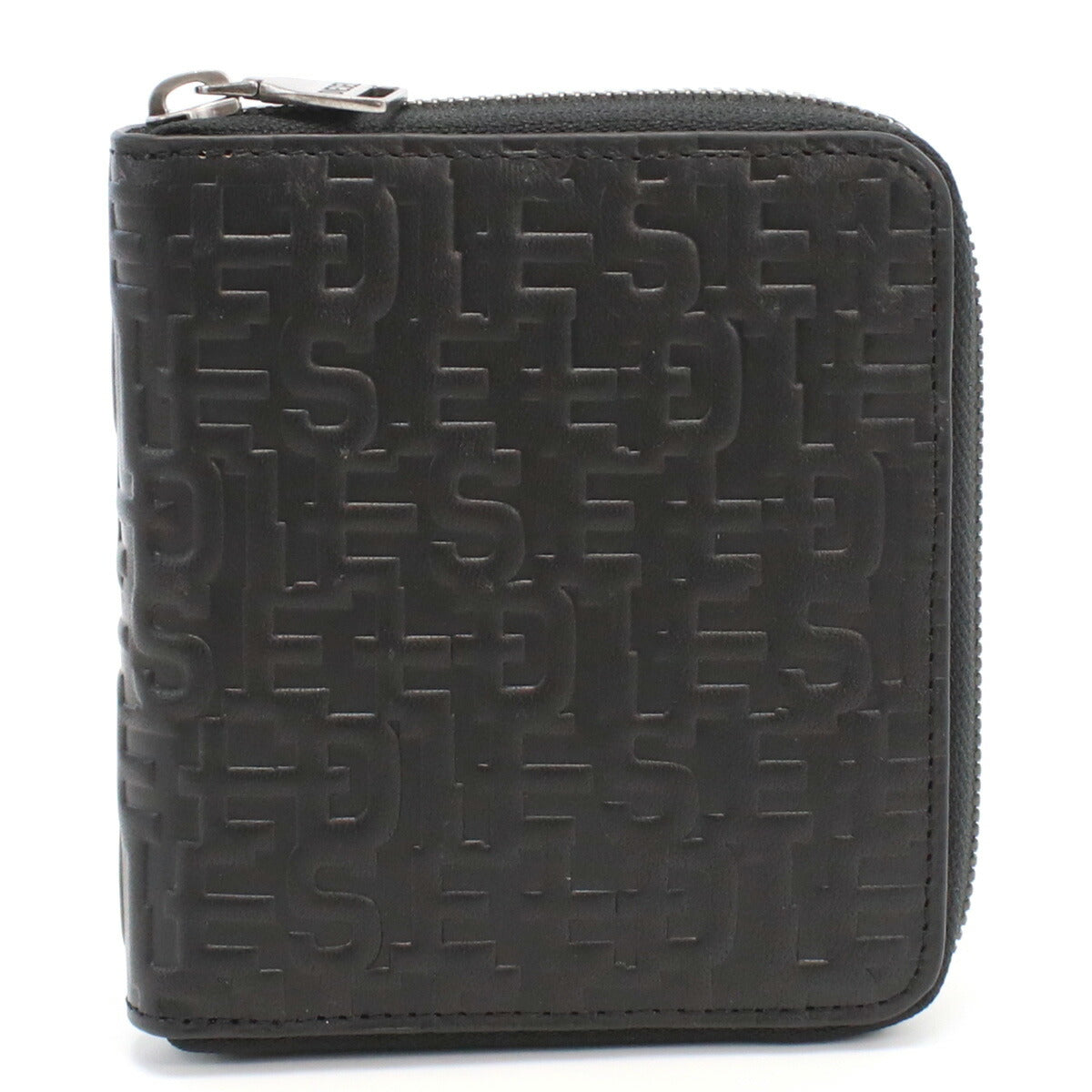 ディーゼル ラウンドファスナー折財布 メンズ レザー X09337 ブラック 財布 DIEX09337011