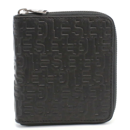 ディーゼル ラウンドファスナー折財布 メンズ レザー X09337 ブラック 財布 DIEX09337011