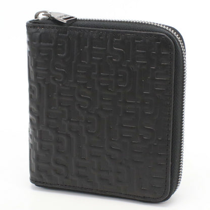 ディーゼル ラウンドファスナー折財布 メンズ レザー X09337 ブラック 財布 DIEX09337011